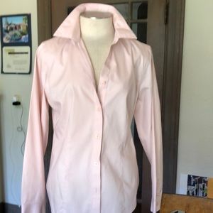 Chicos size 1 pink no iron shirt